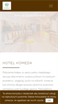 Mobile Screenshot of hotel-komeda.com.pl